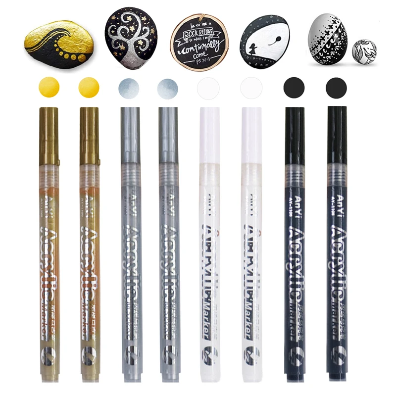 Copic Marker Classic - 3 Adet/takım Beyaz Akrilik Boya Kalemi