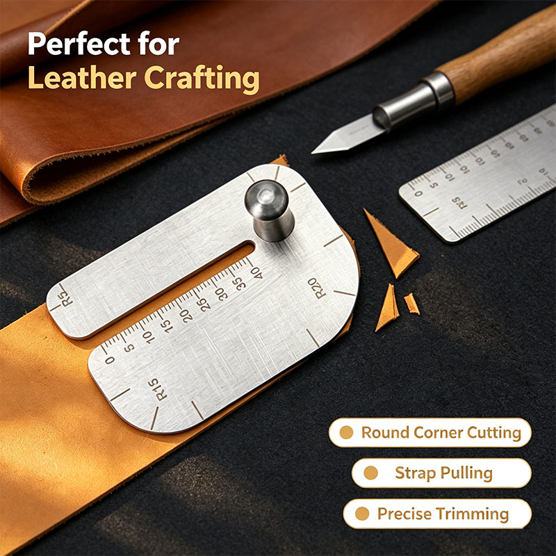 Leatherwork Manual - 1 adet deri çekme ve kırma