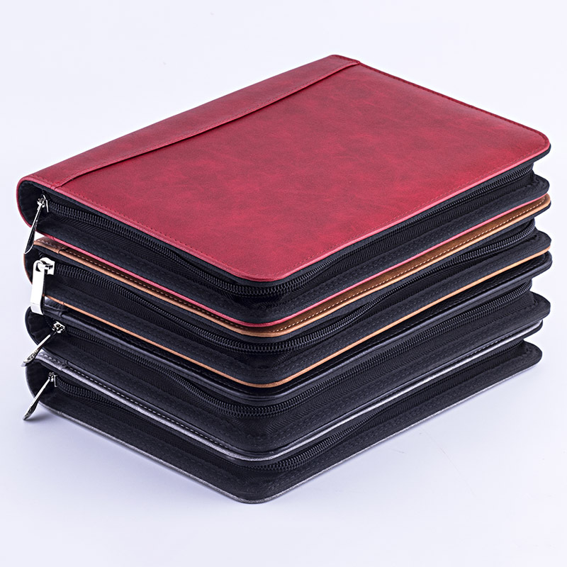 Leather Work Folder - A5 Padfolio dosya klasörü belge çantası