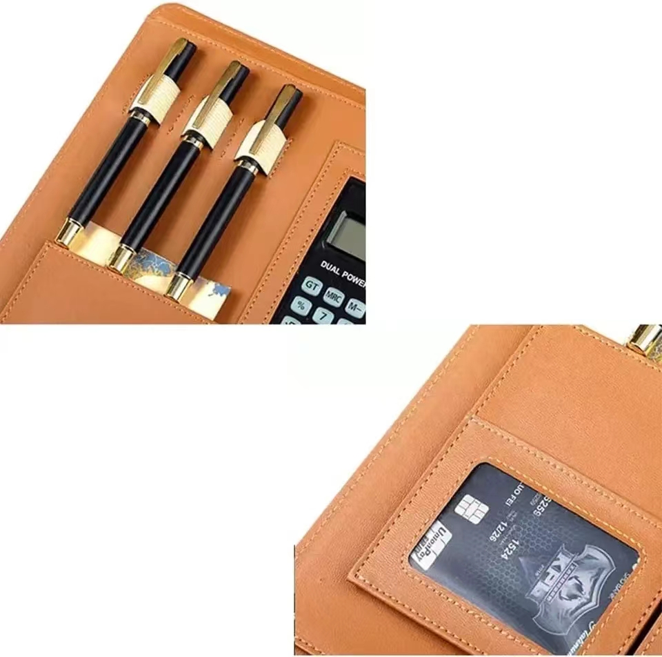 Hesap makinesi ve kalem tutucu - Leather Work Folder incelemesi ve fiyatı