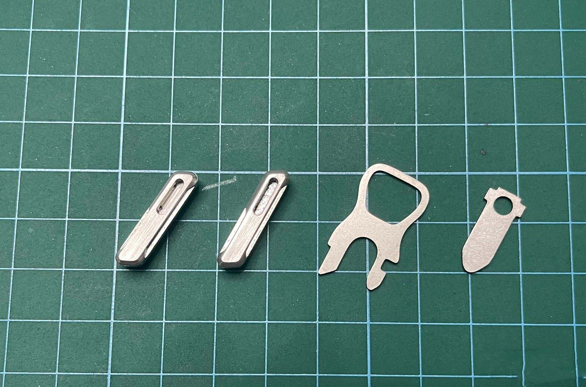 2 adet paslanmaz çelik başparm - Leatherwork Knife incelemesi ve fiyatı