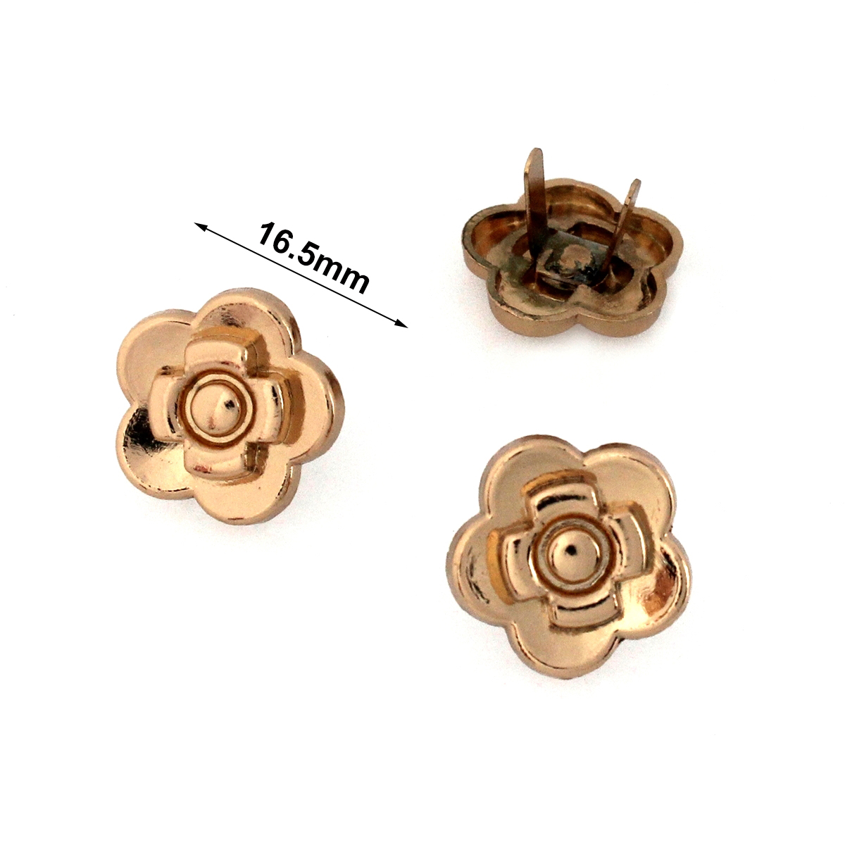 2 adet Metal gül çiçek şekli t - Leatherwork Flowers incelemesi ve fiyatı