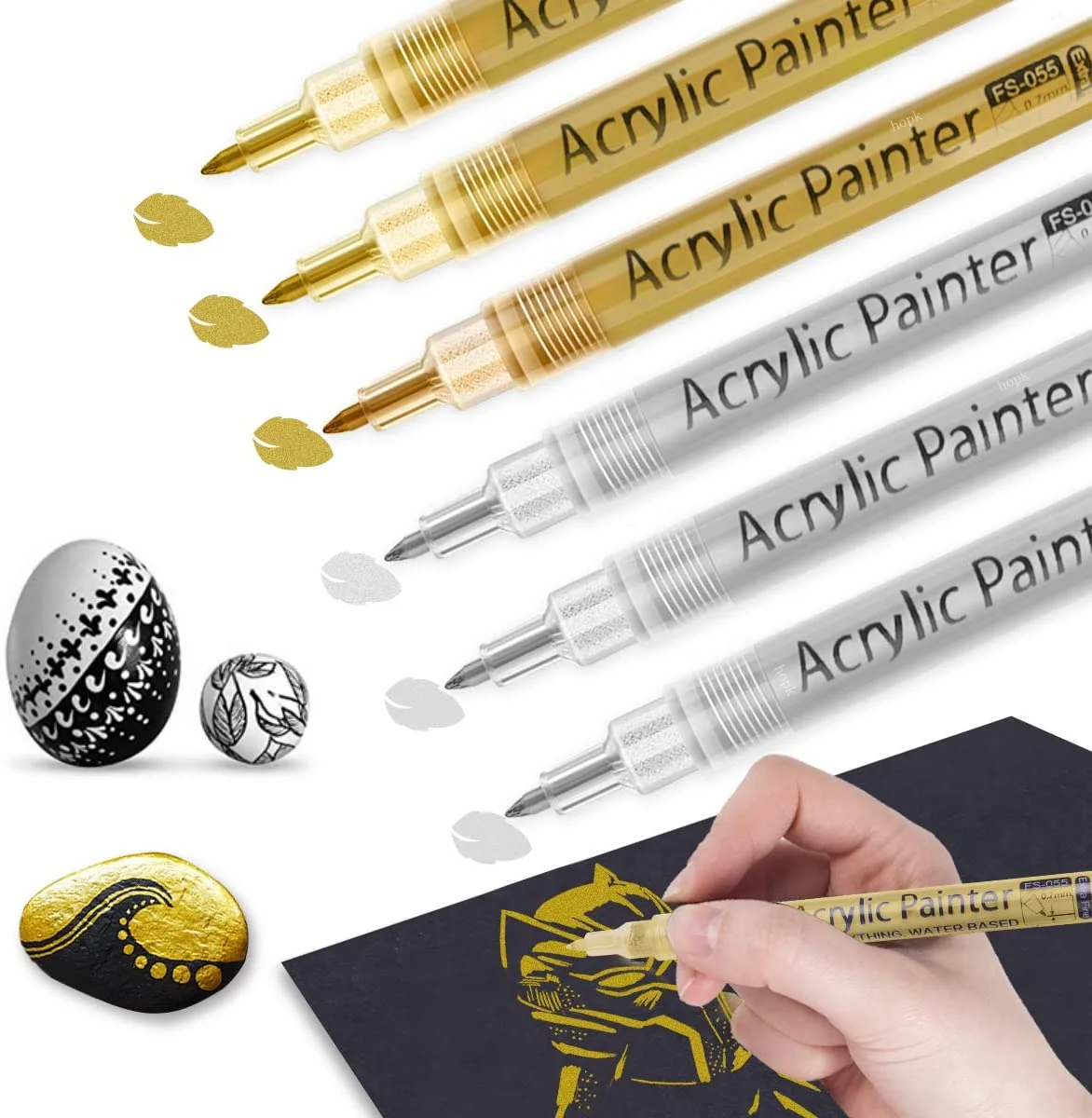 3 Adet/takım Beyaz Akrilik Boy - Copic Marker Classic incelemesi ve fiyatı