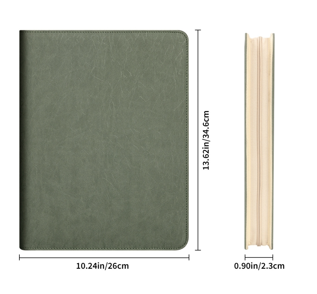 Yeni A4 Fermuarlı Padfolio Kla - Leather Work Folder incelemesi ve fiyatı