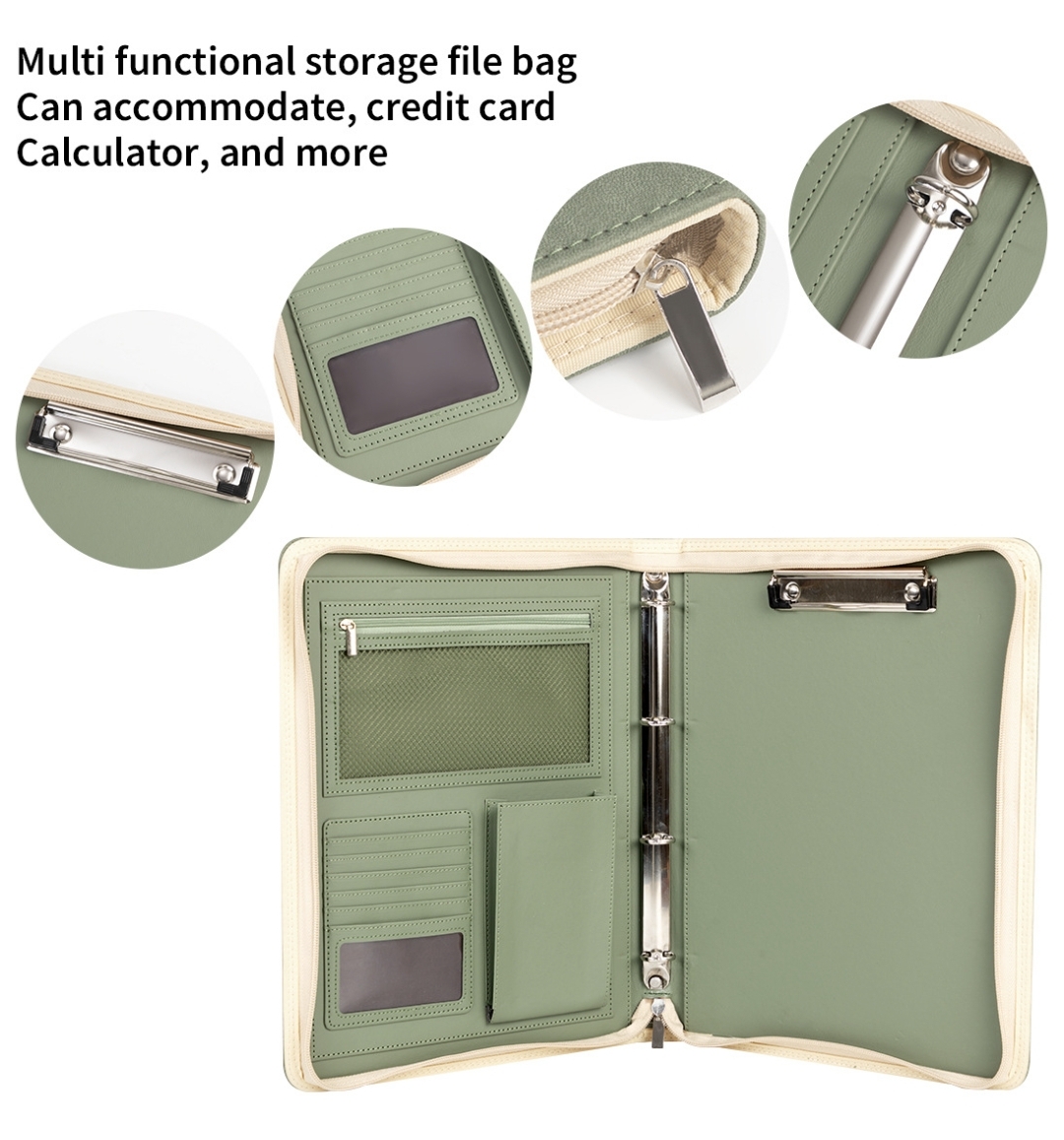 Yeni A4 Fermuarlı Padfolio Kla - Leather Work Folder incelemesi ve fiyatı