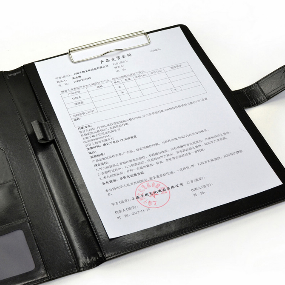 A4 konferans klasörü iş kırtas - Leather Work Folder incelemesi ve fiyatı