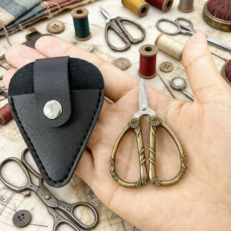 Mini Vintage Makas Paslanmaz Ç - Leather Work In Art incelemesi ve fiyatı