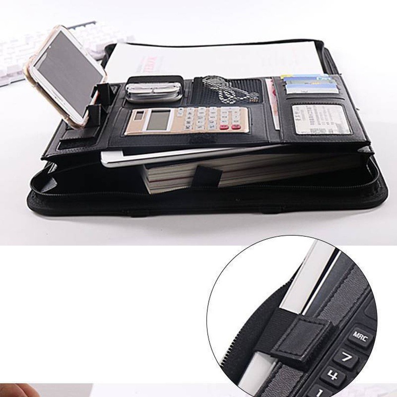 1 adet A4 PU Deri Fermuarlı Do - Leather Work Folder incelemesi ve fiyatı