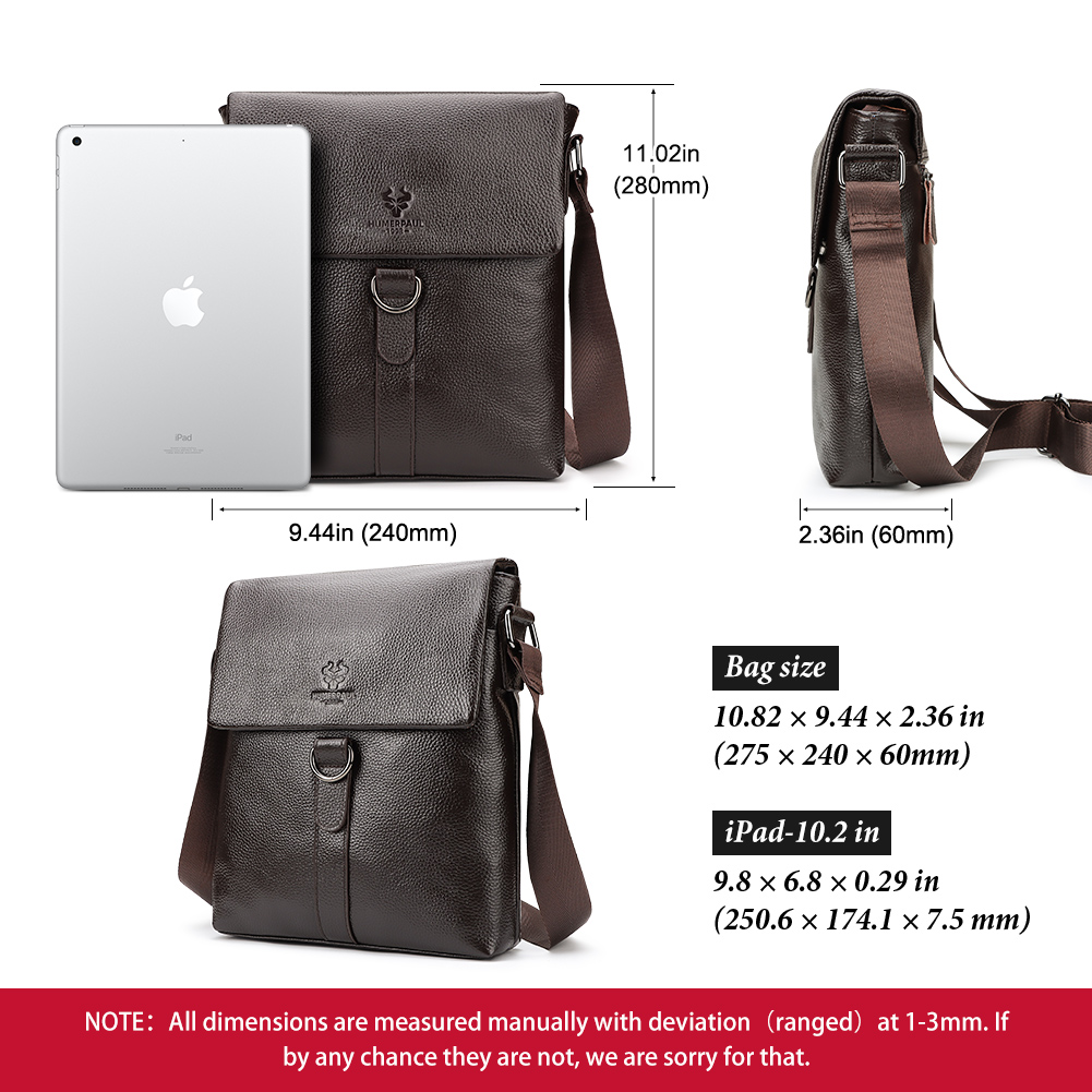 HUMERPAUL 2023 yeni moda erkek - Leather Work Bag Laptop incelemesi ve fiyatı